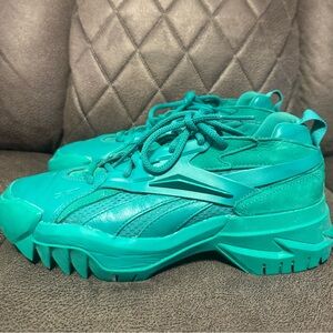 Reebok Women's Club C V2 Athletic Low top Shoes Cardi B Emerald Size 9  GY7213